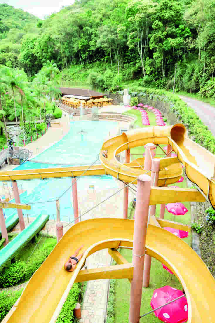 Tobo&aacute;guas foram novidades no parque na d&eacute;cada de 1980