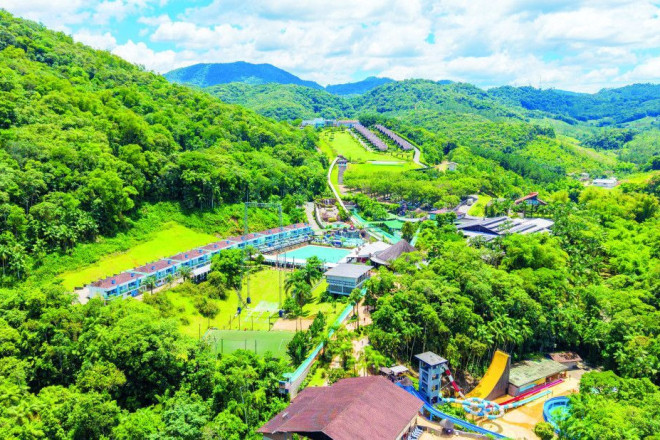 O Parque Aqu&aacute;tico Cascan&eacute;ia foi eleito sete vezes o melhor de Santa Catarina
