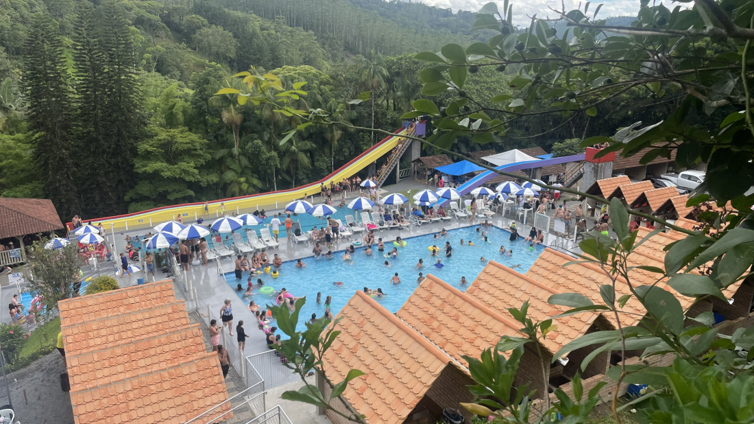 O Cascata Berlin é um dos parques com melhor infraestrutura no Rota das Águas