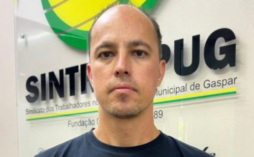 Jeferson Debus &eacute; o atual presidente do Sintraspug