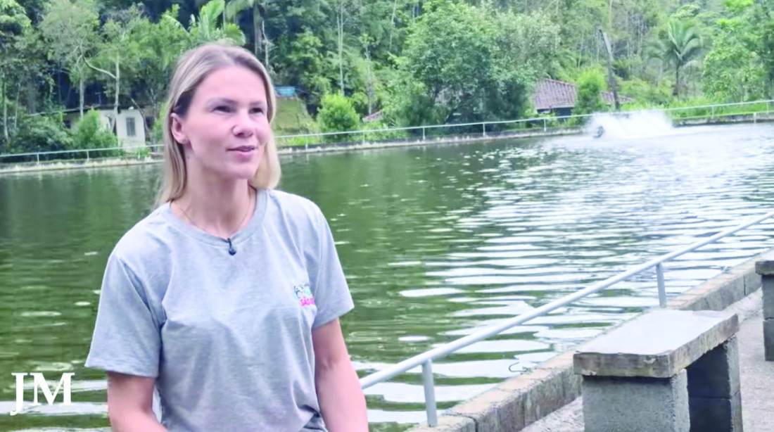 Juliana assumiu a gestão do Pesqueiro São José, fundado pelo pai há quase 30 anos