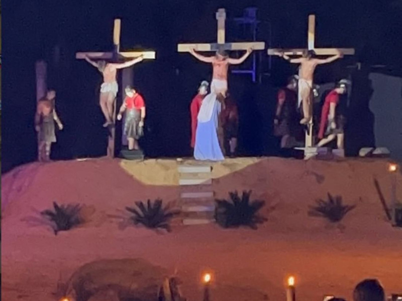 Centenas de pessoas devem acompanhar a encena&ccedil;&atilde;o do Luz Divina