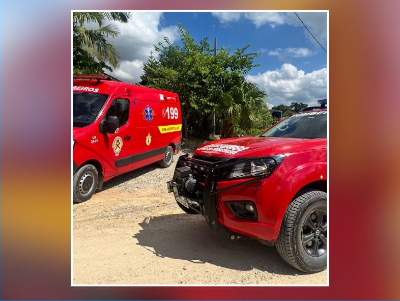 Equipes se deslocaram rapidamente até o Bairro Minas, mas não conseguiram impedira que a vítima entrasse em óbito