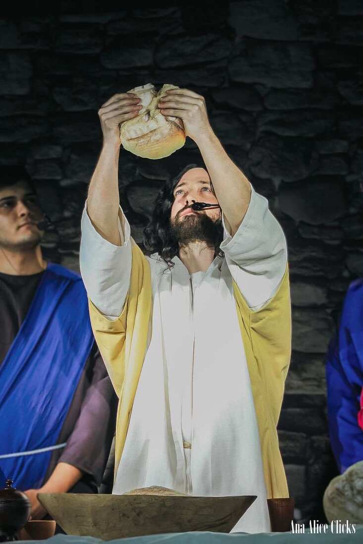 O ator Tiago Lopes &eacute; o personagem Jesus