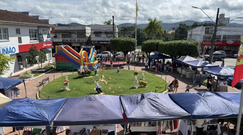 Clima de P&aacute;scoa j&aacute; tomou conta de Gaspar!