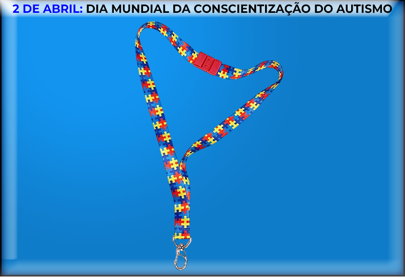 O cordão identifica as pessoas portadoras do TEA