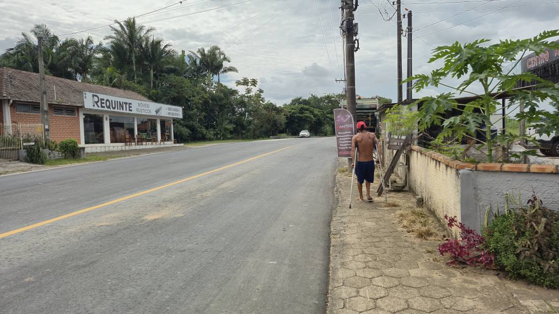 As mudanças trouxeram insegurança para ciclistas e pedestres