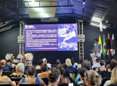  O evento ocorreu no audit&oacute;rio da Escola de Educa&ccedil;&atilde;o B&aacute;sica Norma M&ocirc;nica Sabel.