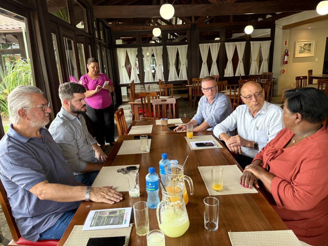 O encontro teve como pauta central o cen&aacute;rio eleitoral deste ano e o fortalecimento das bases partid&aacute;rias no munic&iacute;pio