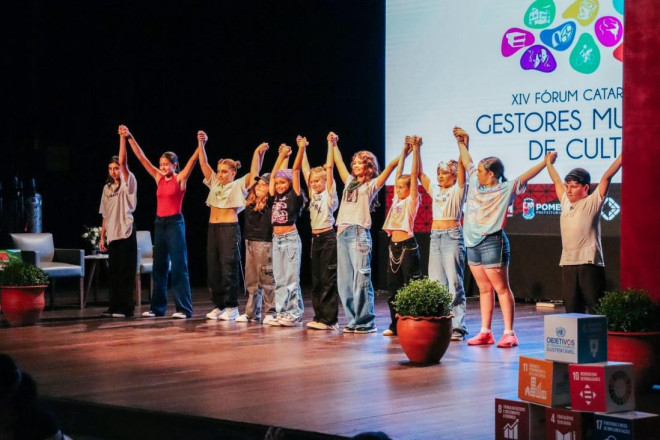 Gaspar no F&oacute;rum Catarinense de Gestores Municipais de Cultura