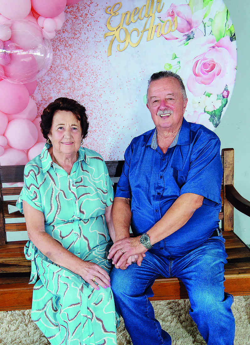 Enedir Graciola Zuchi celebrou seus 79 anos 