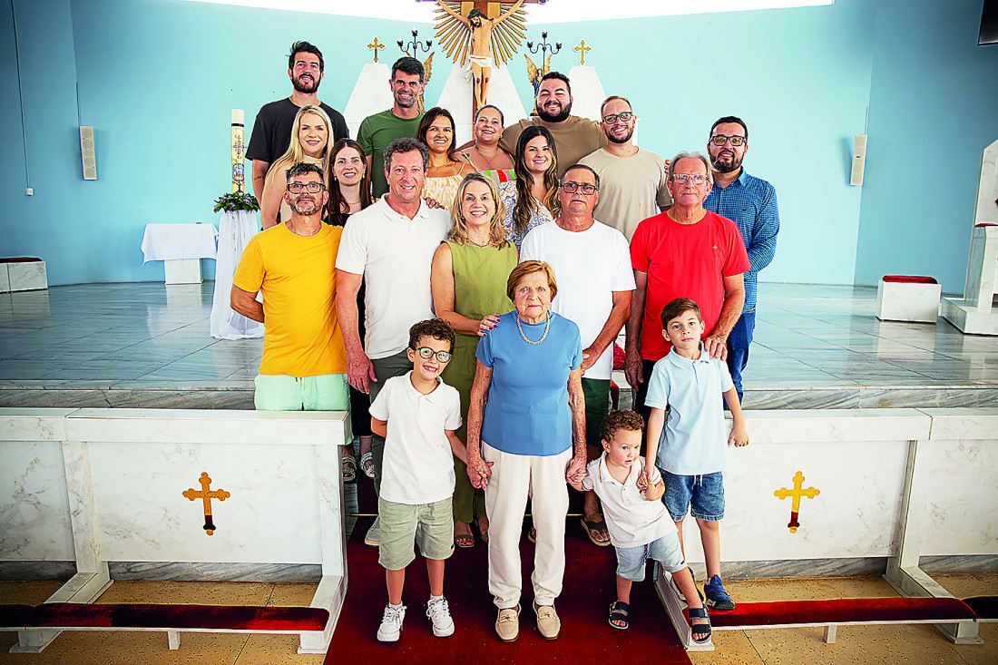 Elisabete Deichmann Rosa (Dona Lili) completa 85 anos neste dia 23. 