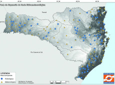 Santa Catarina soma agora 172 esta&ccedil;&otilde;es hidrometeorol&oacute;gicas
