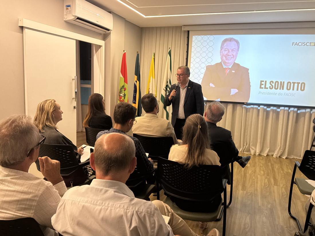 Elson Otto, presidente da FACISC