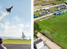 Combina&ccedil;&atilde;o de tecnologia e futebol num fim de semana de muito lazer em Gaspar