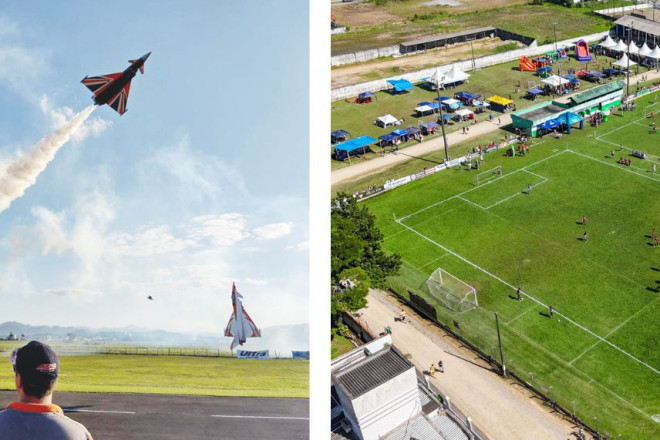 Combina&ccedil;&atilde;o de tecnologia e futebol num fim de semana de muito lazer em Gaspar