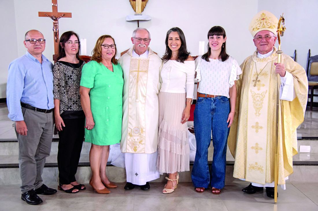 Jo&atilde;o Francisco Zimmermamm celebrou seus 30 anos de diaconato no dia 25/04. 