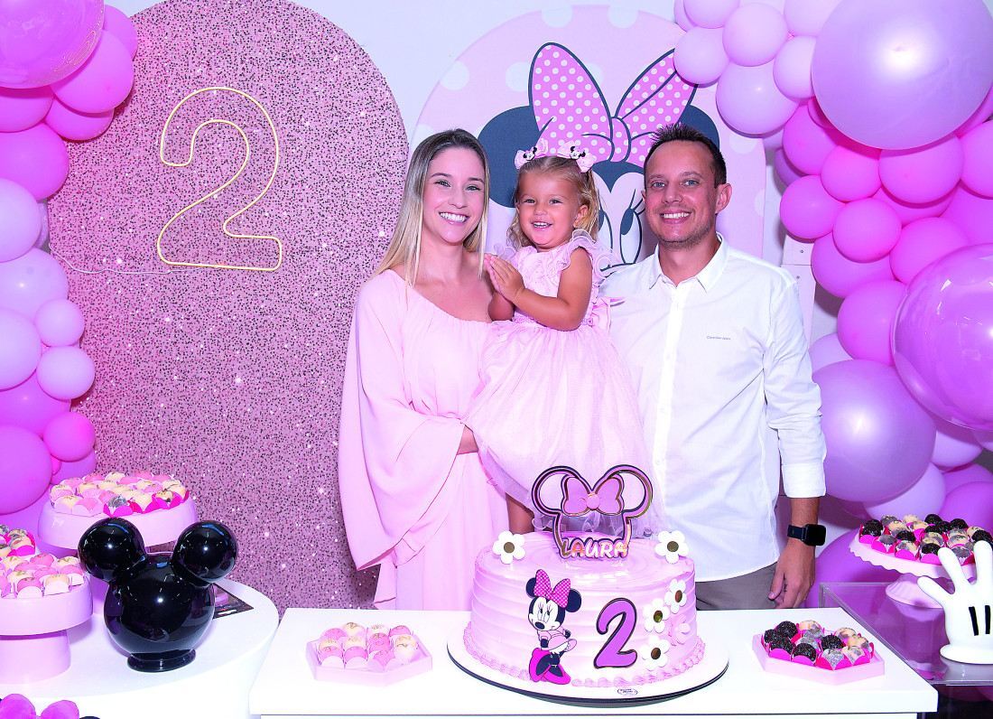 Laura Silva completou 2 aninhos em uma linda comemora&ccedil;&atilde;o no dia 25/04 