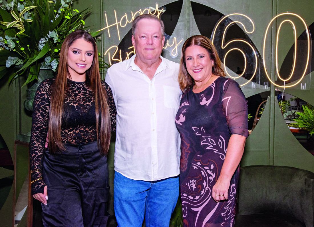 O empres&aacute;rio Eduardo Moser, (Lave Bem Lavanderia T&ecirc;xtil), comemorou seus 60 anos no dia 18/04