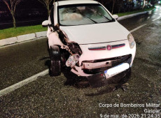 Cinco pessoas estava no Fiat P&aacute;lio