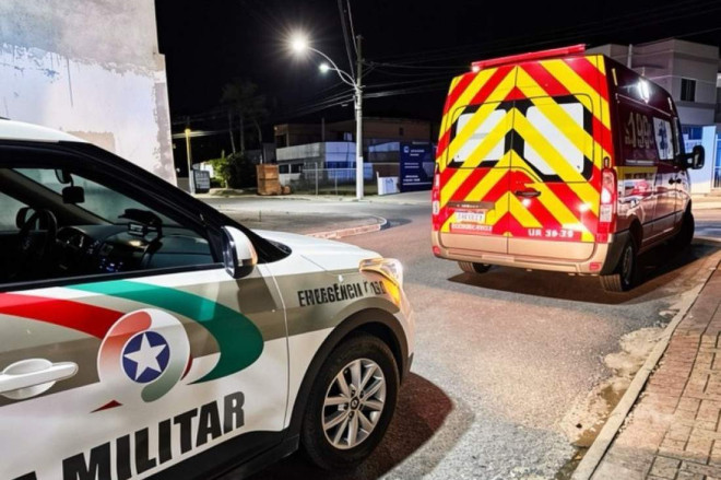 Bombeiros volunt&aacute;rios e PM atenderam &agrave; ocorr&ecirc;ncia