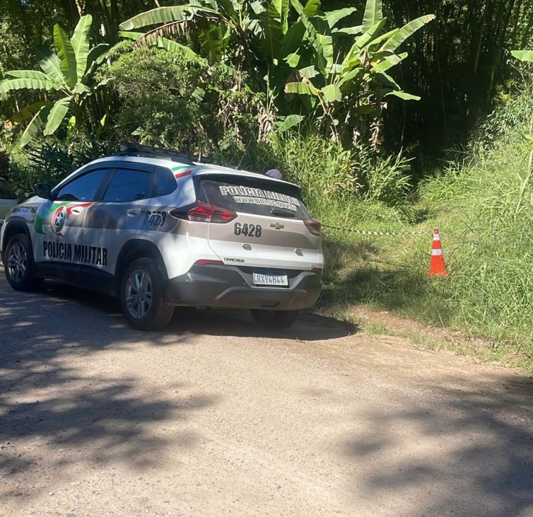 Pol&iacute;cia Militar deu apoio ao trabalho de resgate do corpo