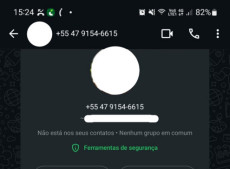 Golpistas usam aplicativo de conversas para atrair as v&iacute;timas