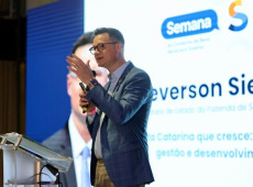 Secret&aacute;rio Cleverson Siewert (Fazenda) mostrou cen&aacute;rio de investimentos hist&oacute;ricos, obras estruturantes e equil&iacute;brio das contas p&uacute;blicas. 