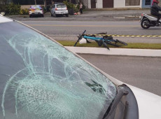Ciclista morreu antes da chegada do socorro