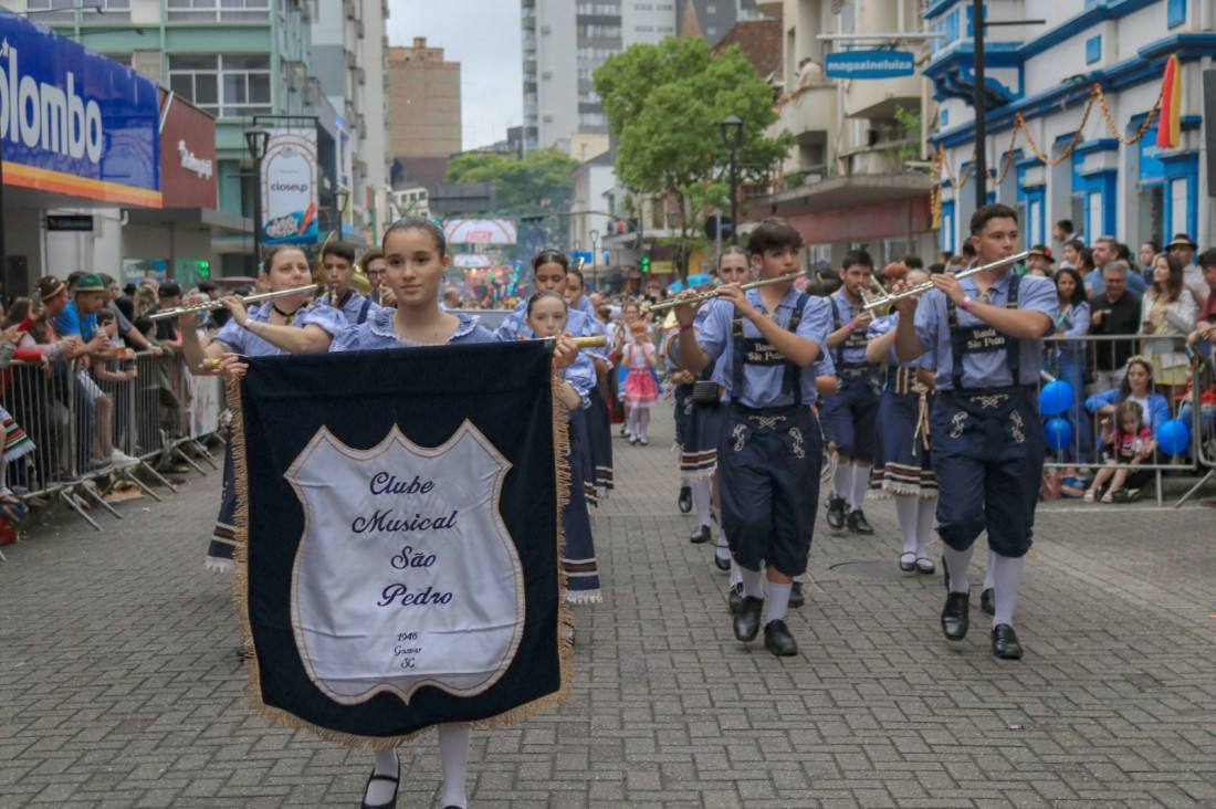 A Banda representa Gaspar fora do município