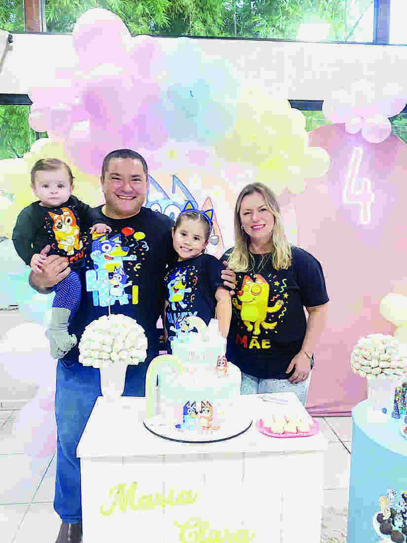 4 anos de Maria Clara Coan Alba