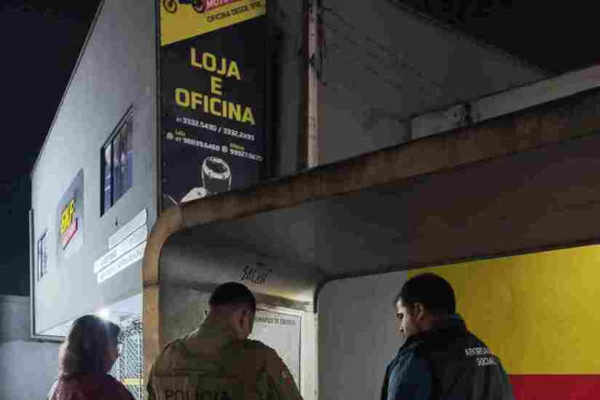 Opera&ccedil;&atilde;o contou com o aux&iacute;lio da Pol&iacute;cia Militar de Gaspar