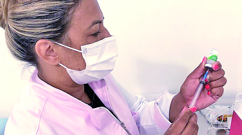 Cobertura vacinal está abaixo de 40% 