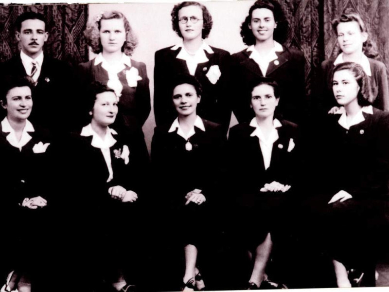 Grupo de professores nos anos 1930
