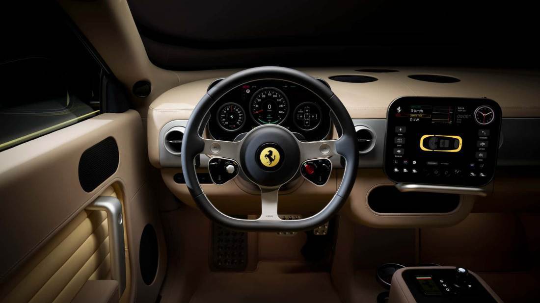 A Ferrari apresentou ao mundo o Luce ("luz", em italiano), seu primeiro carro el&eacute;trico, na &uacute;ltima semana.
