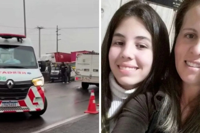 m&atilde;e e filha morrem em acidente 