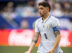 Valverde meio-campo do Uruguai
