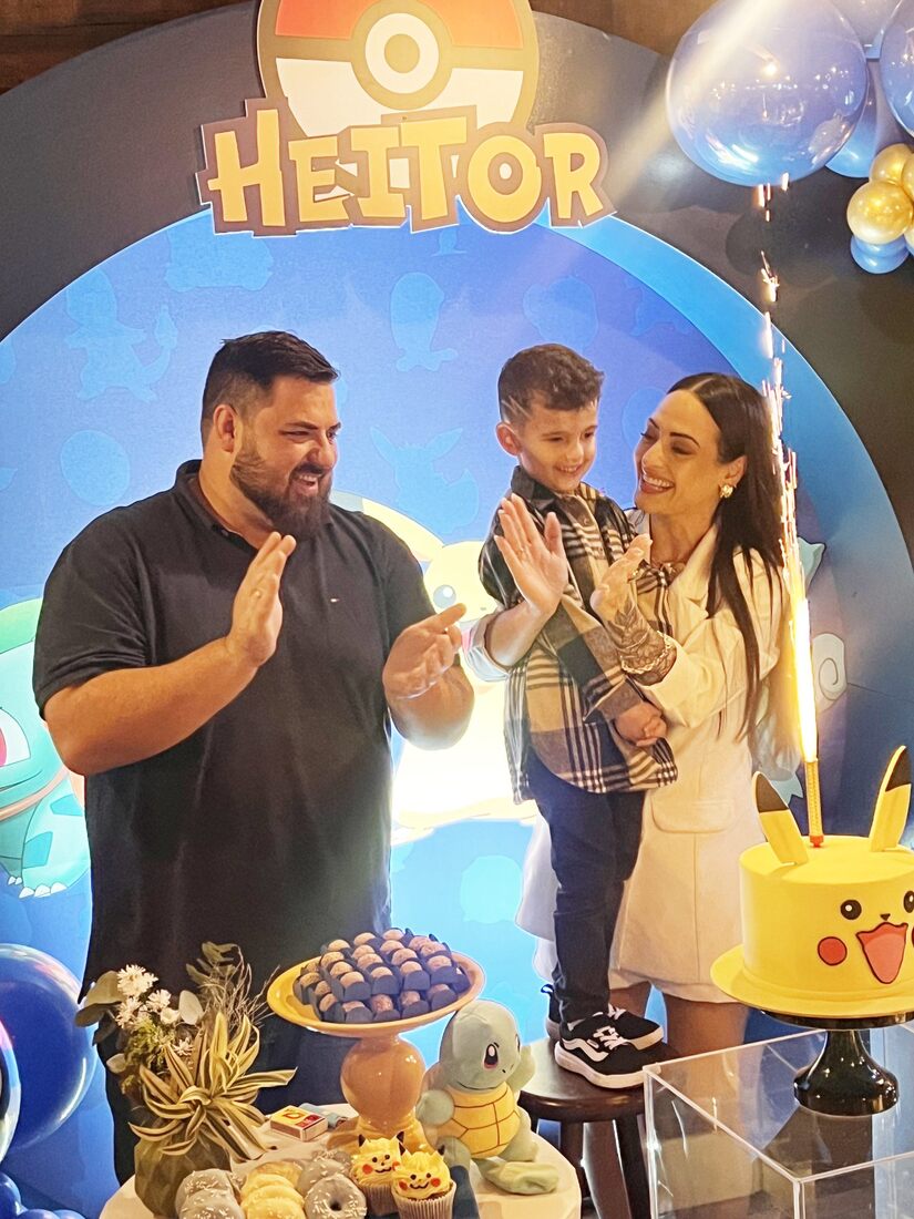 Heitor Reinert Schramm celebrou seus cinco anos