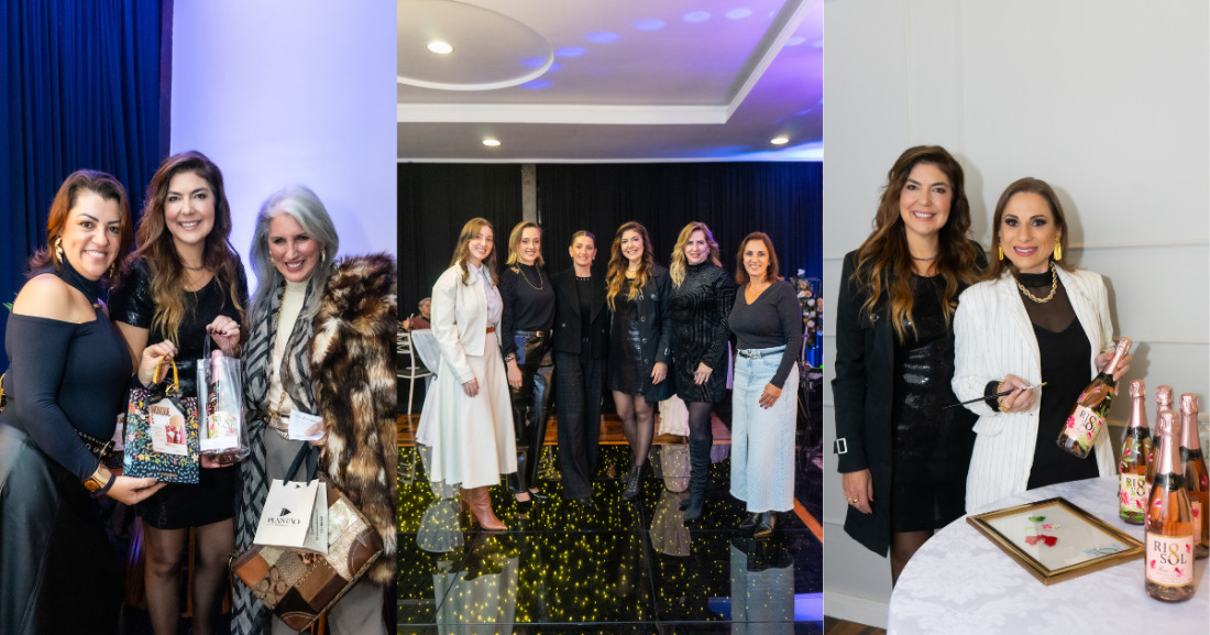 Madrinhas e convidadas marcaram presen&ccedil;a no lan&ccedil;amento do Moda &Champanhe