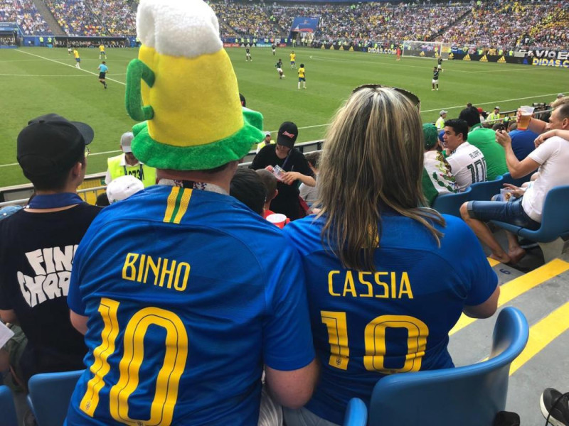 O Casal vai encarar a sua quarta Copa do Mundo