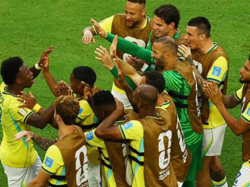 Vini Jr. brilha e Brasil se classifica em 1&ordm; com 3x0 sobre a Esc&oacute;cia