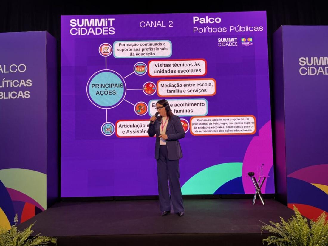 Iniciativa foi destaque no Summit Cidades

