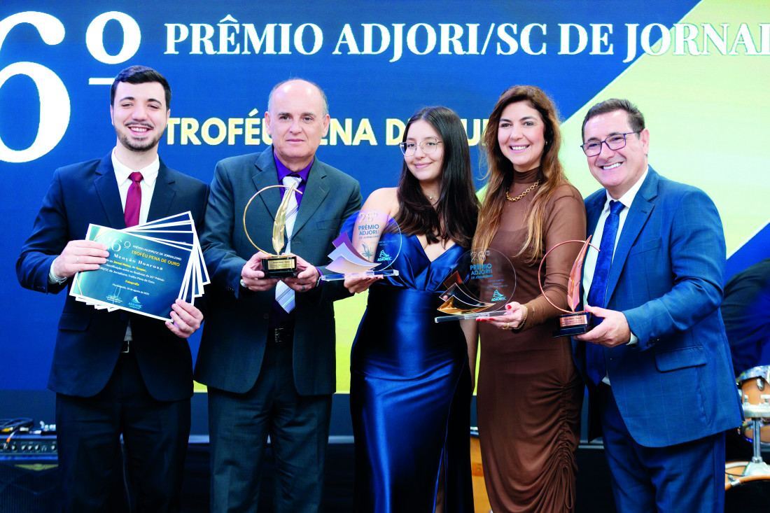Em 2025, o Jornal Metas conquistou mais dois penas para sua premiada galeria