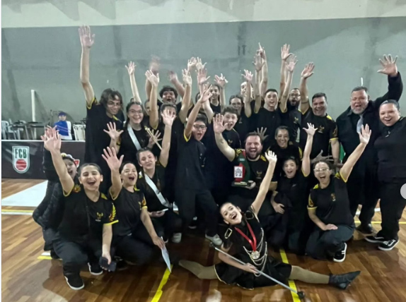 A comemoração do grupo
