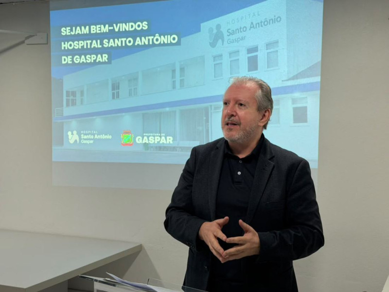 Luis Rebelatto, presidente do Conselho Curador do Hospital Santo Ant&ocirc;nio