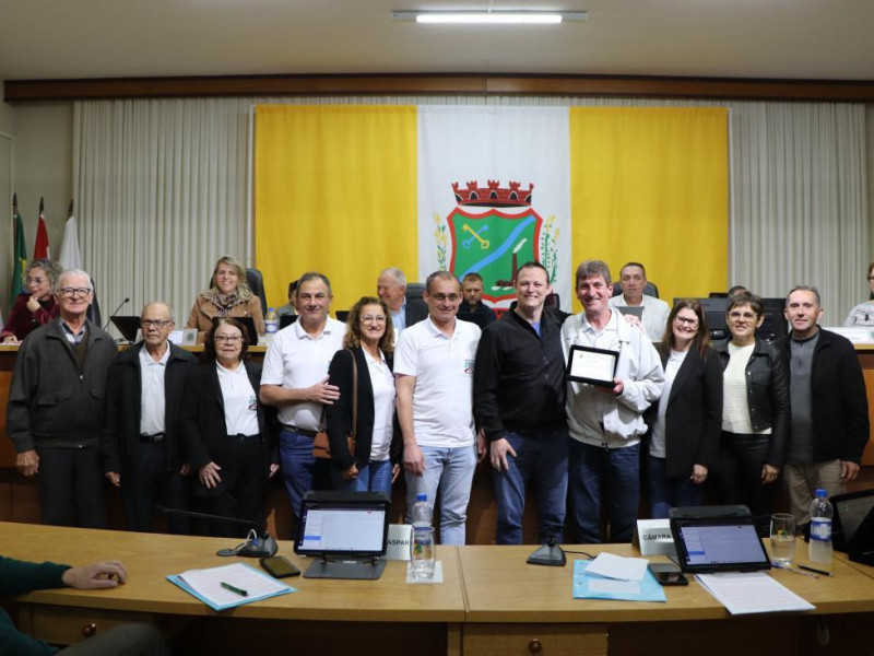 Homenagem a Sociedade Harmonia