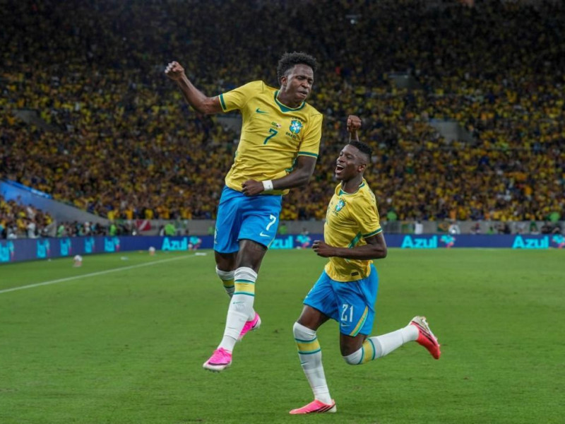 Vini Jr. foi o principal jogador do Brasil na Copa do Mundo
