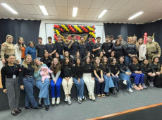 119 alunos das escolas estudais se formaram no projeto da PM de Gaspar