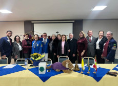 A posse da nova diretoria foi realizado no Raul&acute;s Hotel e Restaurante