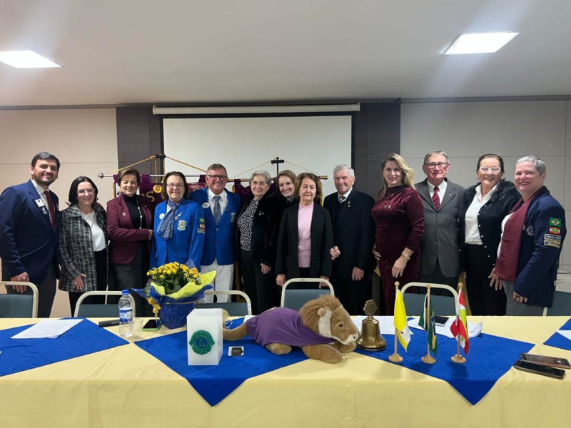 A posse da nova diretoria foi realizado no Raul&acute;s Hotel e Restaurante